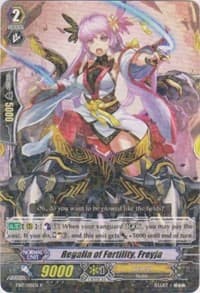Regalia of Fertility, Freyja - EB12 - Waltz of the Goddess - Cardfight Vanguard card