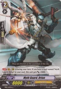Myth Guard, Orion - EB12 - Waltz of the Goddess - Cardfight Vanguard card