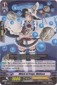 Witch of Frogs, Melissa - EB12 - Waltz of the Goddess - Cardfight Vanguard card
