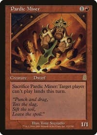 Pardic Miner - Odyssey - Magic: The Gathering card