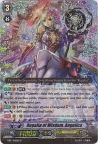 Regalia of Wisdom, Angelica (SP) - EB12 - Waltz of the Goddess - Cardfight Vanguard card