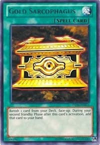Gold Sarcophagus (Blue) - Duelist League Promo - YuGiOh card