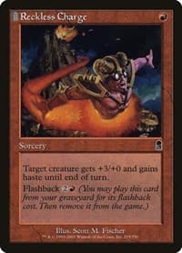 Reckless Charge - Odyssey - Magic: The Gathering card