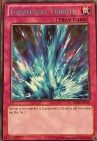 Torrential Tribute (Blue) - Duelist League Promo - YuGiOh card