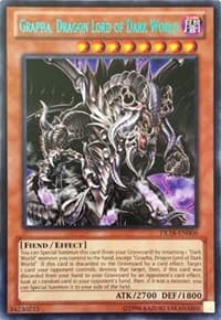 Grapha, Dragon Lord of Dark World (Green) - Duelist League Promo - YuGiOh card