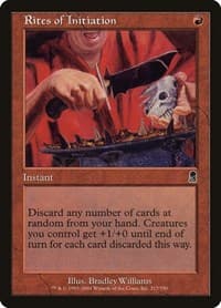 Rites of Initiation - Odyssey - Magic: The Gathering card