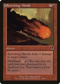 Scorching Missile - Odyssey - Magic: The Gathering card