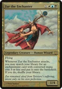 Zur the Enchanter (Commander's Arsenal) - Oversize Cards - Magic: The Gathering card