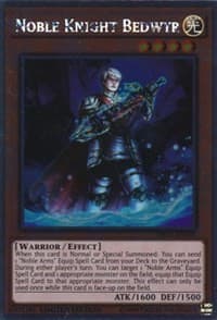 Noble Knight Bedwyr - Noble Knights of the Round Table Box Set - YuGiOh card