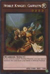 Noble Knight Gawayn - Noble Knights of the Round Table Box Set - YuGiOh card