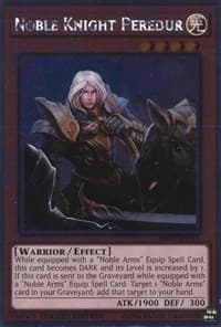 Noble Knight Peredur - Noble Knights of the Round Table Box Set - YuGiOh card