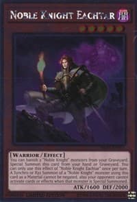 Noble Knight Eachtar - Noble Knights of the Round Table Box Set - YuGiOh card