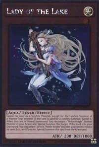 Lady of the Lake - Noble Knights of the Round Table Box Set - YuGiOh card