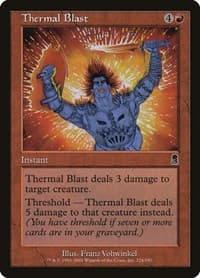 Thermal Blast - Odyssey - Magic: The Gathering card