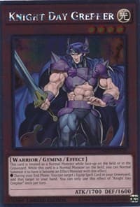 Knight Day Grepher - Noble Knights of the Round Table Box Set - YuGiOh card