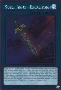 Noble Arms - Excaliburn - Noble Knights of the Round Table Box Set - YuGiOh card