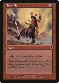 Tremble - Odyssey - Magic: The Gathering card