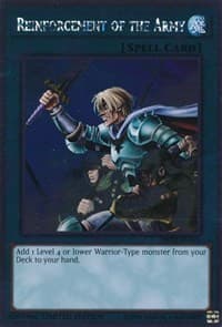 Reinforcement of the Army - Noble Knights of the Round Table Box Set - YuGiOh card