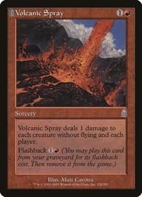 Volcanic Spray - Odyssey - Magic: The Gathering card