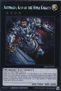 Artorigus, King of the Noble Knights - Noble Knights of the Round Table Box Set - YuGiOh card
