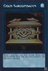 Gold Sarcophagus - Noble Knights of the Round Table Box Set - YuGiOh card