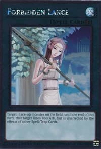 Forbidden Lance - Noble Knights of the Round Table Box Set - YuGiOh card