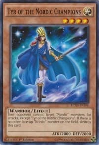 Tyr of the Nordic Champions - Legendary Collection 5D's - YuGiOh card