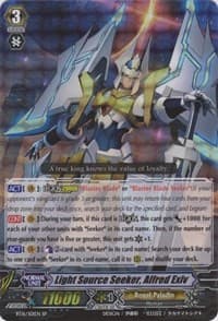 Light Source Seeker, Alfred Exiv - BT16: Legion of Dragons and Blades ver.E - Cardfight Vanguard card