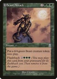 Beast Attack - Odyssey - Magic: The Gathering card