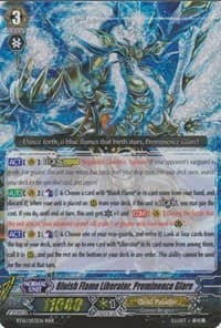 Bluish Flame Liberator, Prominence Glare - BT16: Legion of Dragons and Blades ver.E - Cardfight Vanguard card