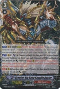 Brawler, Big Bang Knuckle Buster - BT16: Legion of Dragons and Blades ver.E - Cardfight Vanguard card