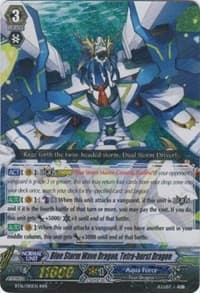 Blue Storm Wave Dragon, Tetra-burst Dragon - BT16: Legion of Dragons and Blades ver.E - Cardfight Vanguard card