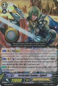 Forthright Seeker, Egbert - BT16: Legion of Dragons and Blades ver.E - Cardfight Vanguard card