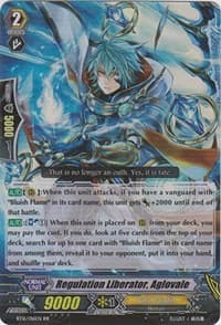 Regulation Liberator, Aglovale - BT16: Legion of Dragons and Blades ver.E - Cardfight Vanguard card
