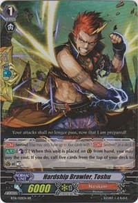 Hardship Brawler, Toshu - BT16: Legion of Dragons and Blades ver.E - Cardfight Vanguard card
