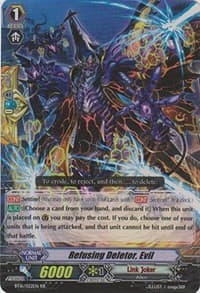 Refusing Deletor, Evil - BT16: Legion of Dragons and Blades ver.E - Cardfight Vanguard card