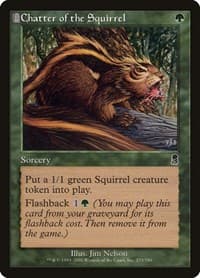 Chatter of the Squirrel - Odyssey - Magic: The Gathering card