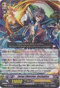Locus Liberator, Asclepius - BT16: Legion of Dragons and Blades ver.E - Cardfight Vanguard card