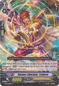 Shower Liberator, Trahern - BT16: Legion of Dragons and Blades ver.E - Cardfight Vanguard card