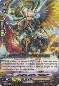 Liberator, Lawful Trumpeter - BT16: Legion of Dragons and Blades ver.E - Cardfight Vanguard card
