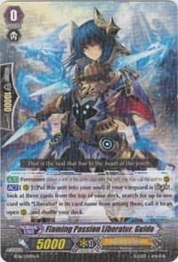 Flaming Passion Liberator, Guido - BT16: Legion of Dragons and Blades ver.E - Cardfight Vanguard card