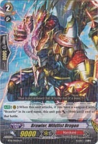 Brawler, Wildfist Dragon - BT16: Legion of Dragons and Blades ver.E - Cardfight Vanguard card
