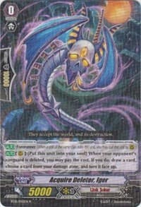 Acquire Deletor, Igor - BT16: Legion of Dragons and Blades ver.E - Cardfight Vanguard card