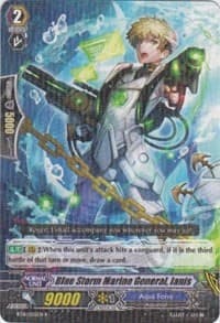 Blue Storm Marine General, Ianis - BT16: Legion of Dragons and Blades ver.E - Cardfight Vanguard card