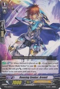 Rousing Seeker, Aremil - BT16: Legion of Dragons and Blades ver.E - Cardfight Vanguard card