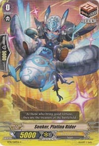 Seeker, Platina Rider - BT16: Legion of Dragons and Blades ver.E - Cardfight Vanguard card