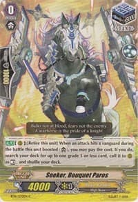Seeker, Bouquet Paros - BT16: Legion of Dragons and Blades ver.E - Cardfight Vanguard card