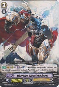 Liberator, Gigantech Anger - BT16: Legion of Dragons and Blades ver.E - Cardfight Vanguard card