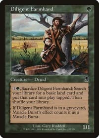 Diligent Farmhand - Odyssey - Magic: The Gathering card