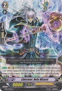 Liberator, Holy Wizard - BT16: Legion of Dragons and Blades ver.E - Cardfight Vanguard card
